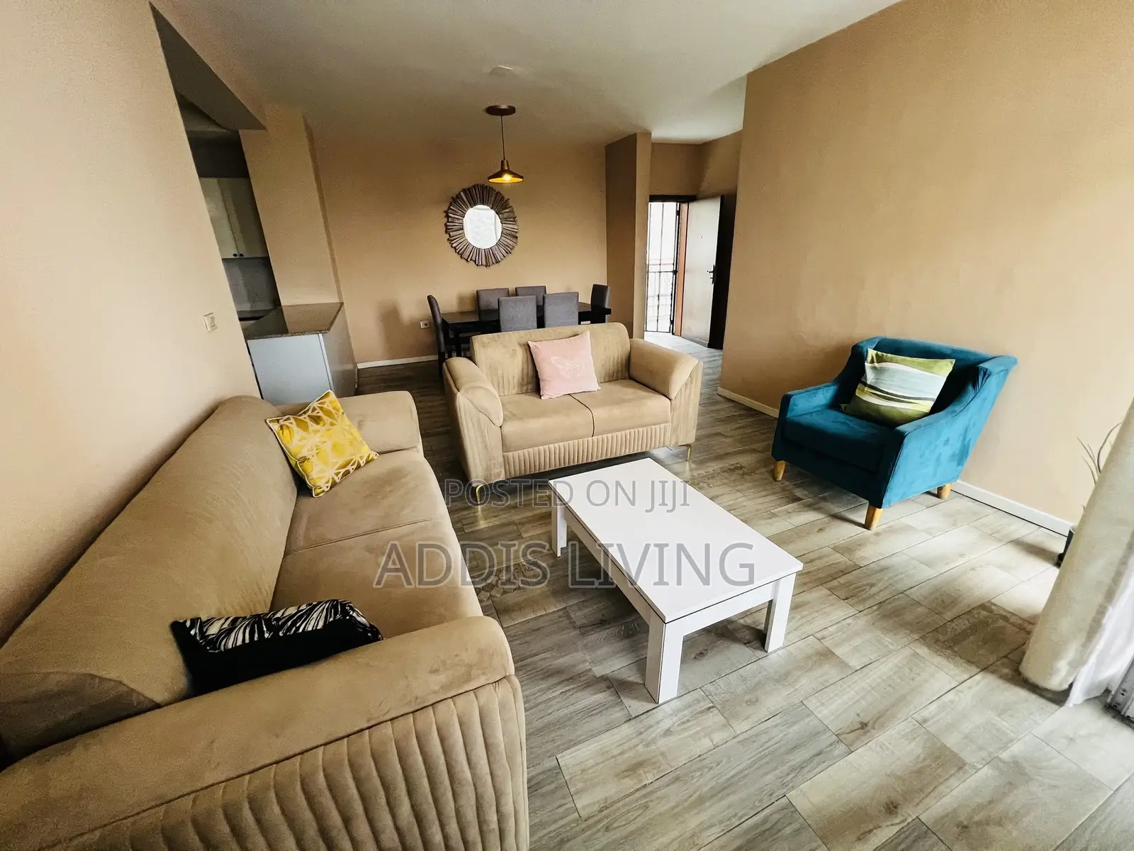 Furnished 2bdrm Apartment in Bole for rent