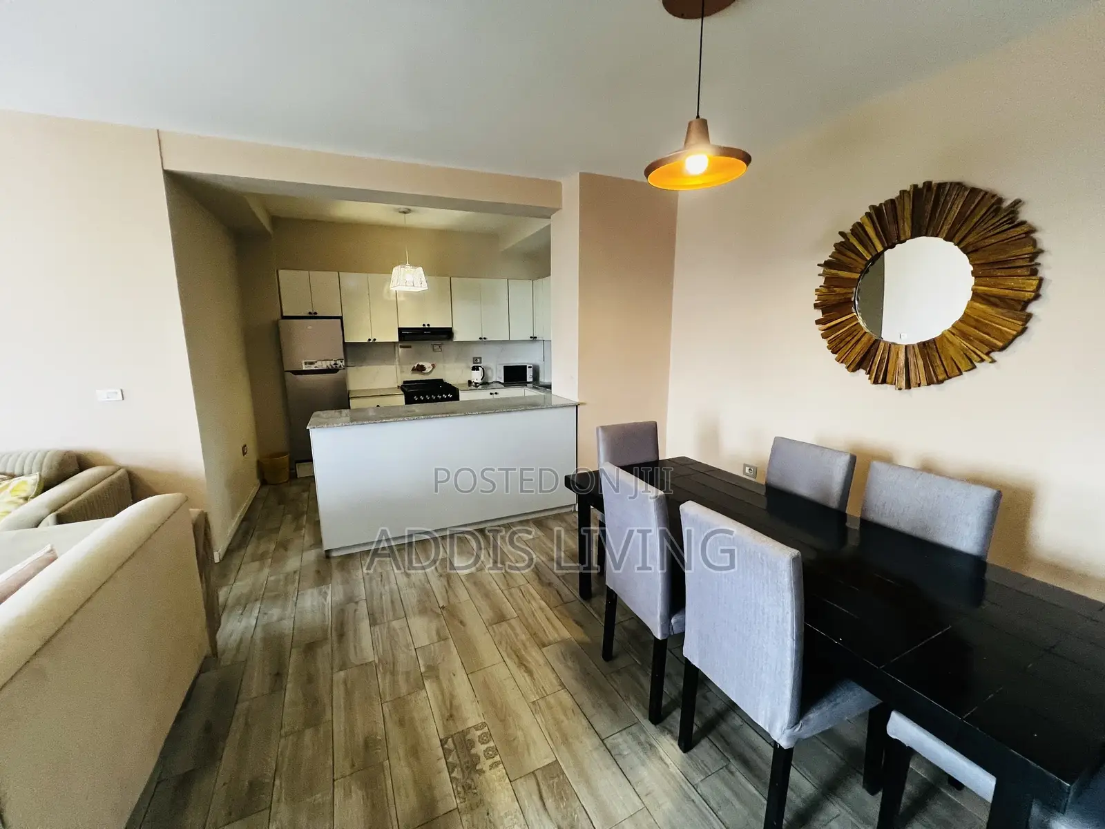 Furnished 2bdrm Apartment in Bole for rent