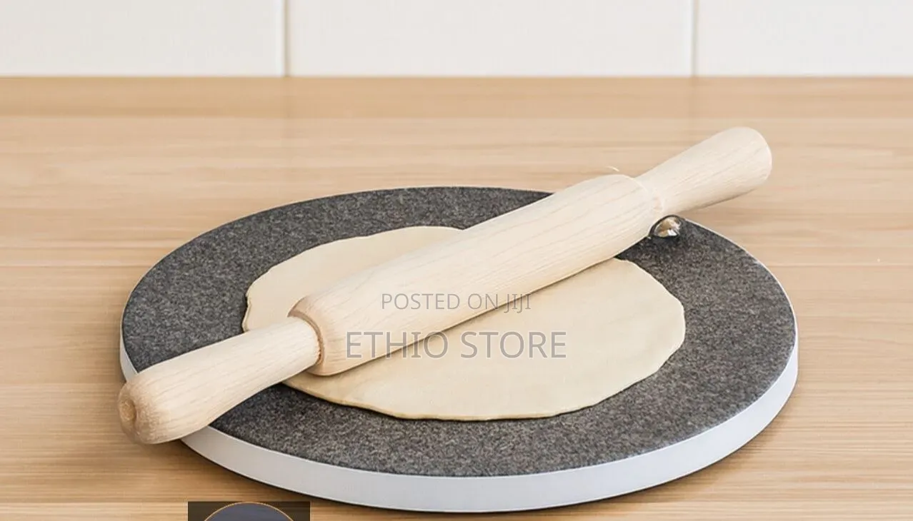 Round Rolling Board and Pin