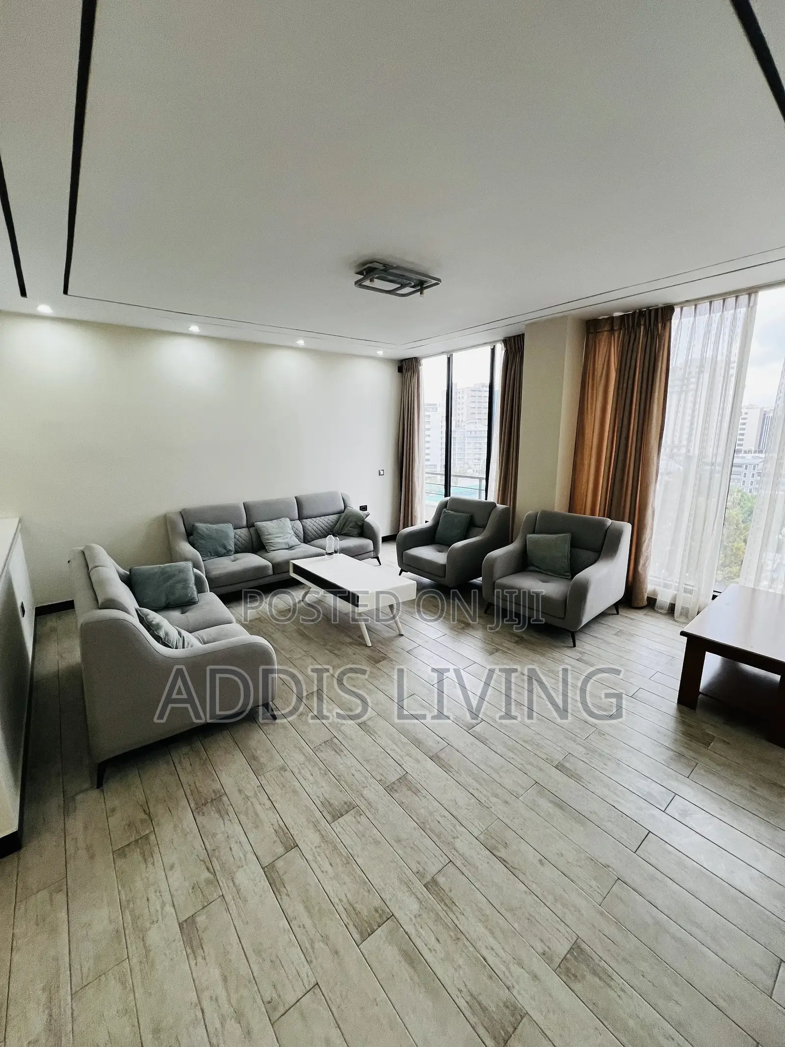 Furnished 3bdrm Apartment in Bole for rent