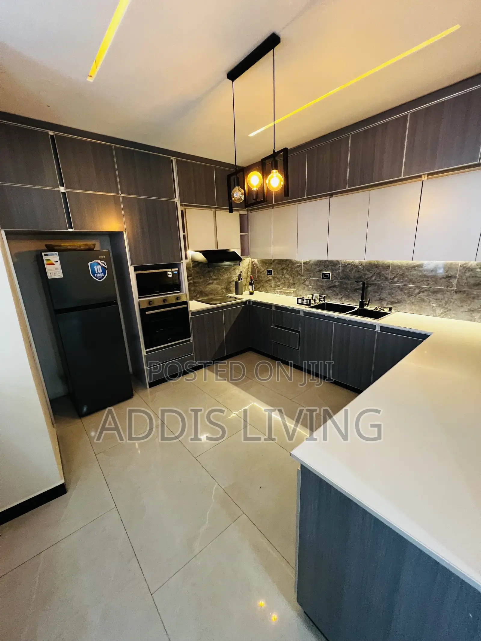 Furnished 3bdrm Apartment in Bole for rent