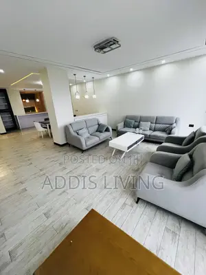 Furnished 3bdrm Apartment in Bole for rent