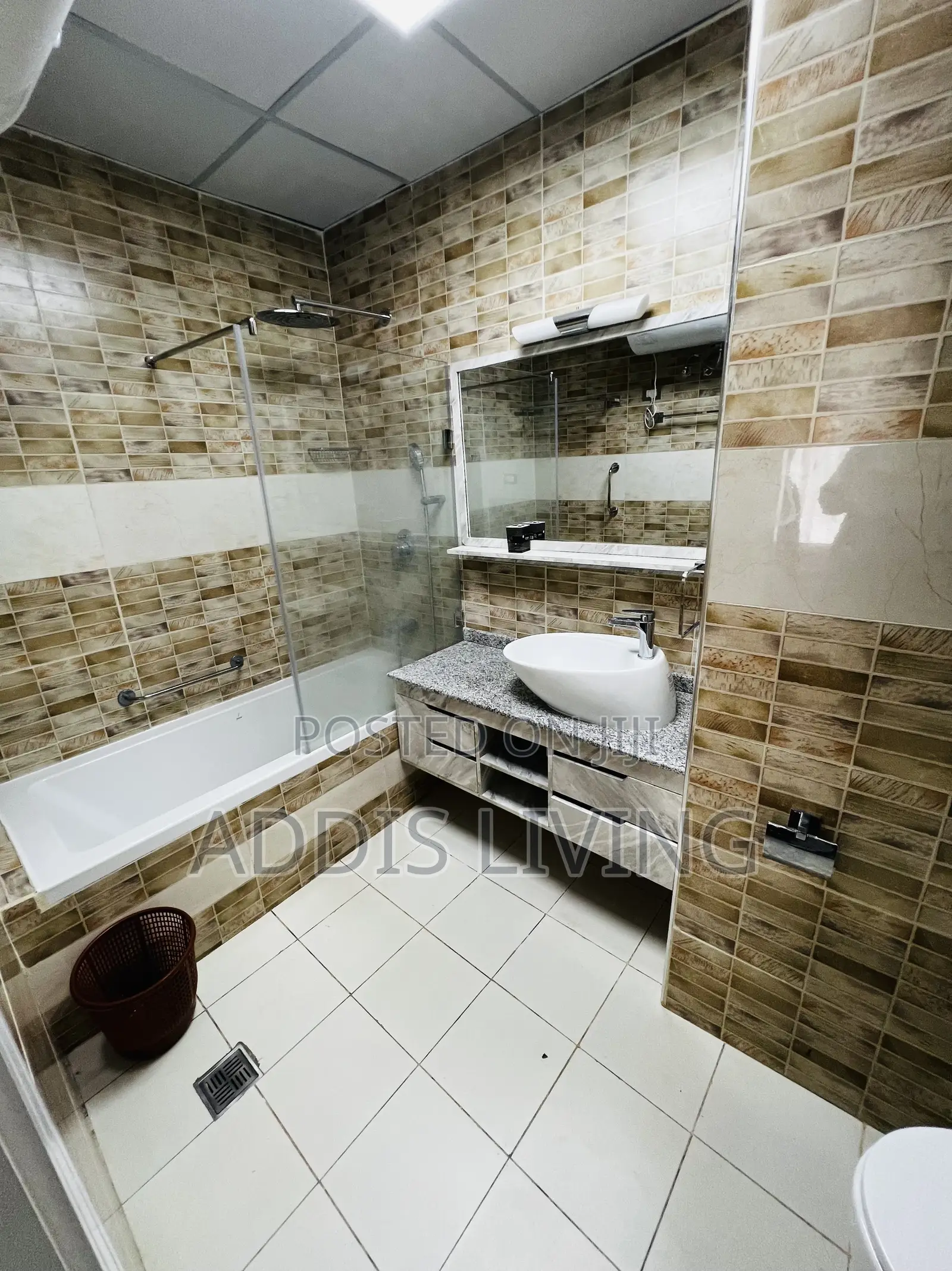 Furnished 3bdrm Apartment in Bole for rent