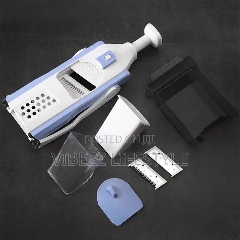 Safe Adjustable Mandoline Slicer – Multipurpose Vegetable Cutter