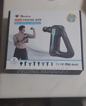 32-Speed Massage Gun With 8 Heads – Deep Tissue Recovery Pain Relief