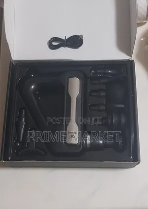 32-Speed Massage Gun With 8 Heads – Deep Tissue Recovery Pain Relief