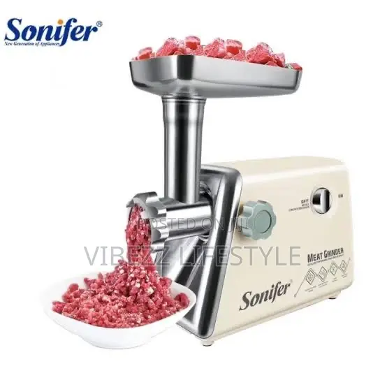 Sonifer Electric Meat Grinder – Heavy Duty Professional Mincer