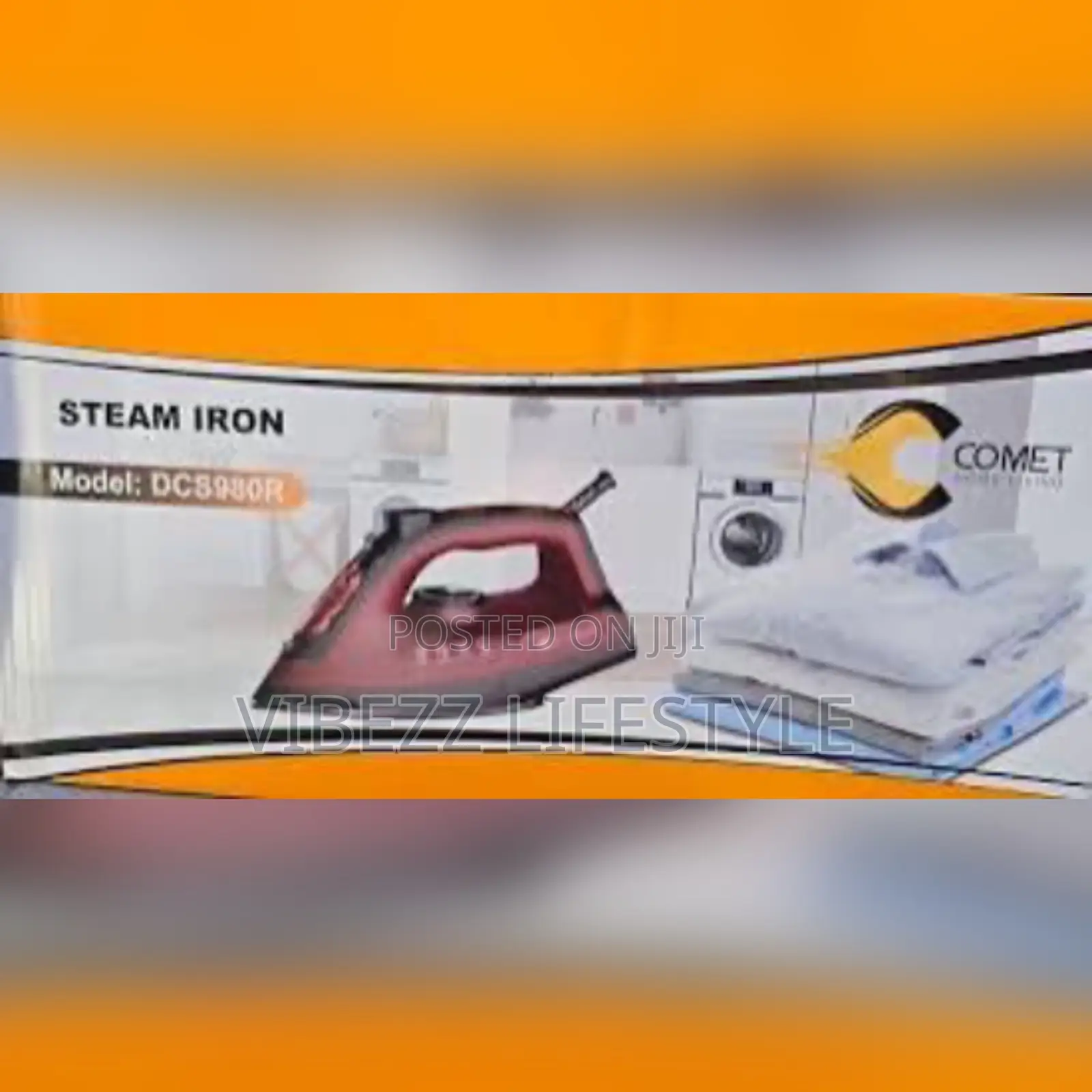 Comet 2400w Heavy Duty Steam Iron – (ዘመናዊ የልብስ ካውያ)