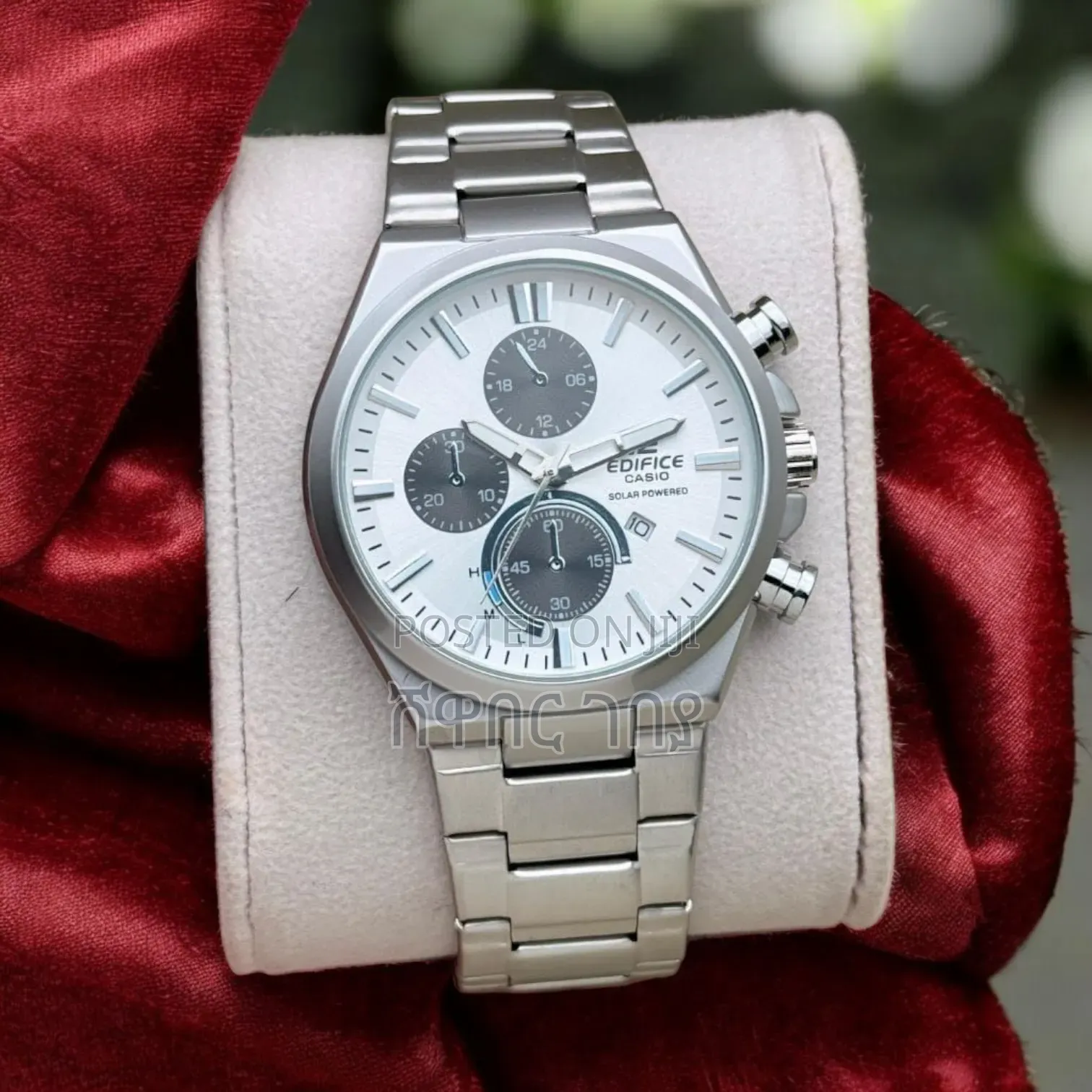 Original Casio Edifice Solar Chronograph Watch