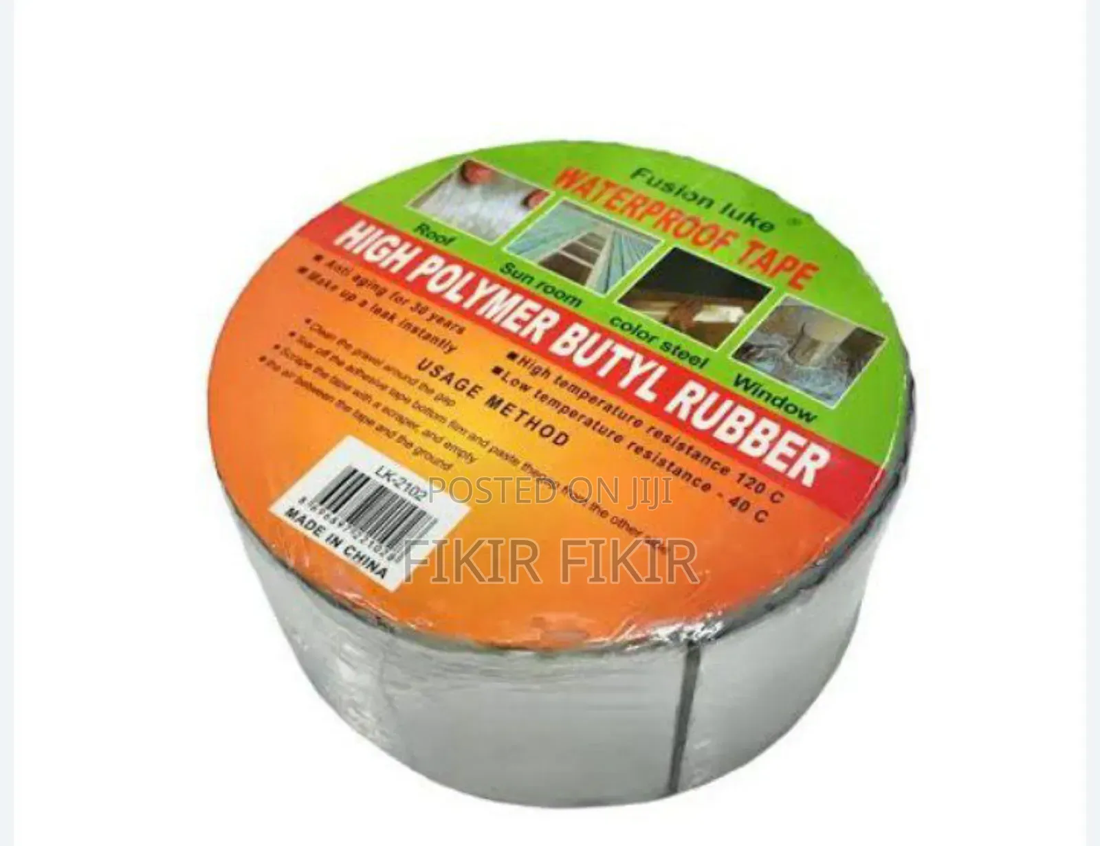 Waterproof High Polymer Butyl Rubber Tape