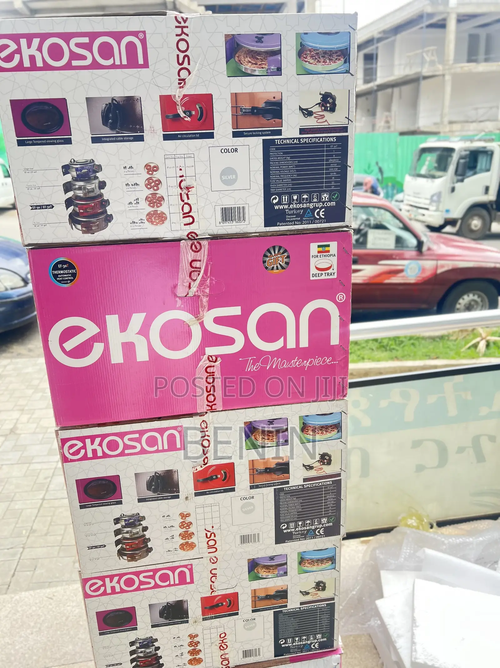 Round Ovens ዳቦ መጋገሪያ Countertops Deliver