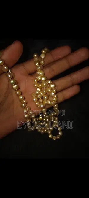 ብርቅዬ ጥንታዊ የባህር ዕንቁ (ሉል) - Antique Natural Pearl Necklace