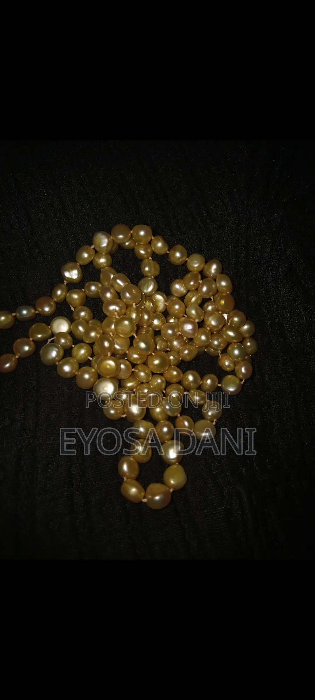 ብርቅዬ ጥንታዊ የባህር ዕንቁ (ሉል) - Antique Natural Pearl Necklace