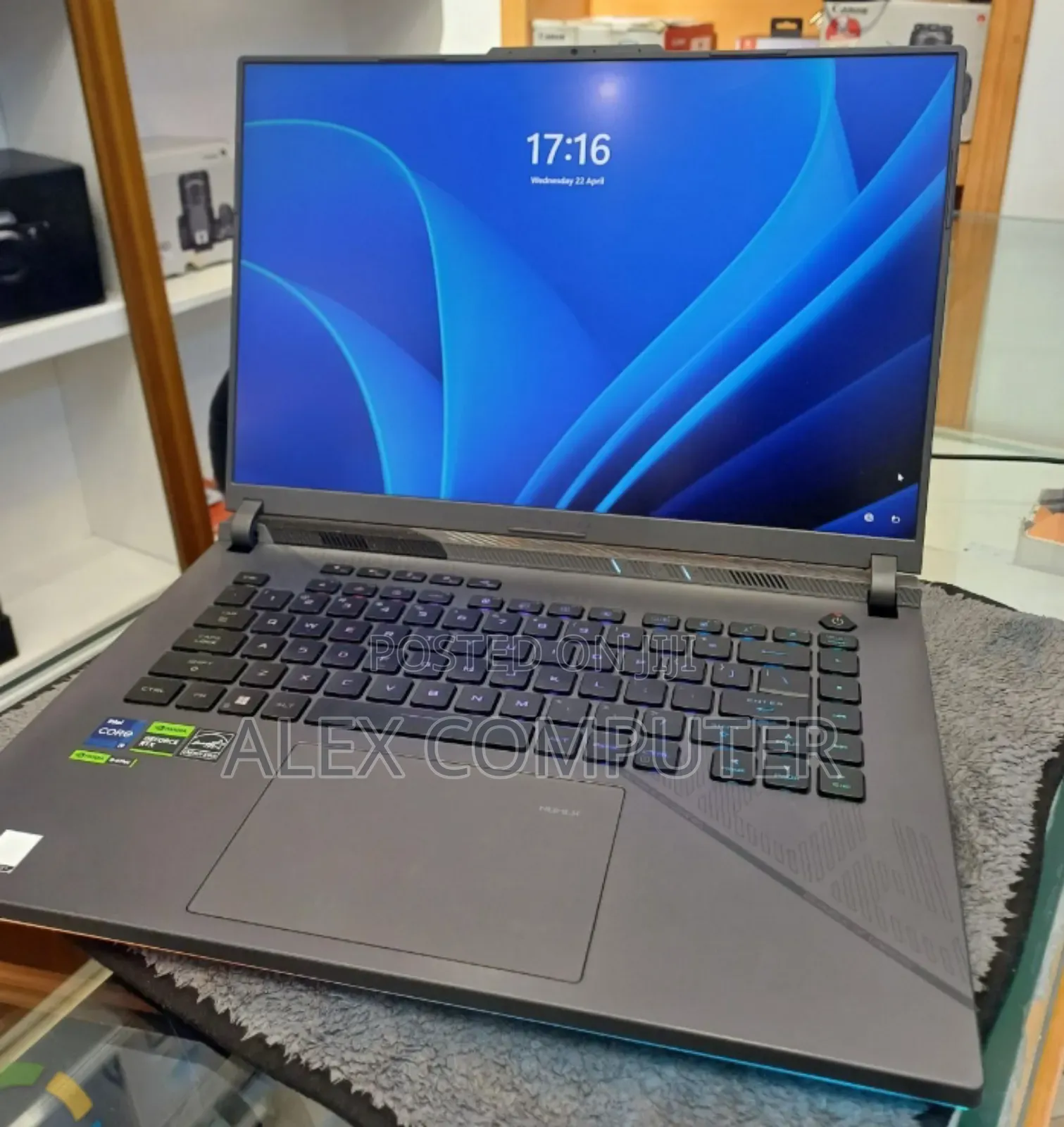New Laptop Asus ROG Strix G16 G614 16GB Intel Core i9 SSD 1T