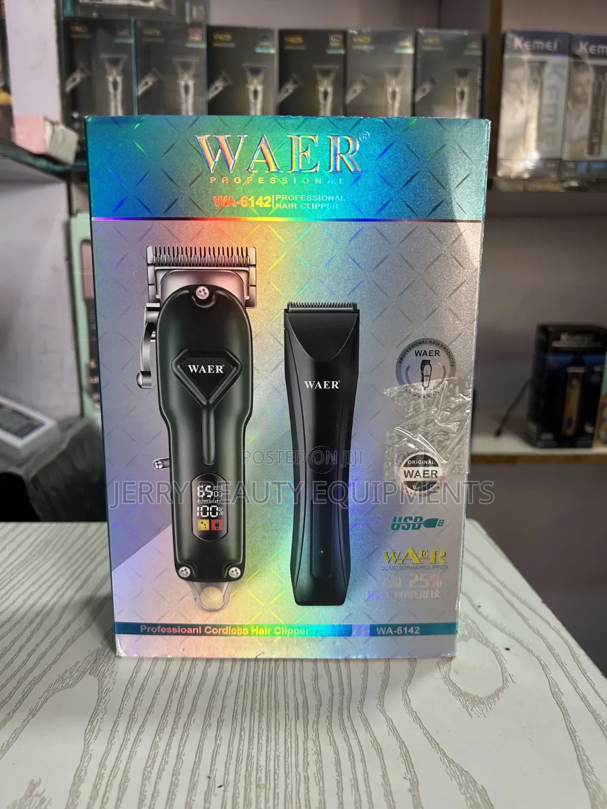 Waer Wa-6142 Hair Clipper and Trimmer