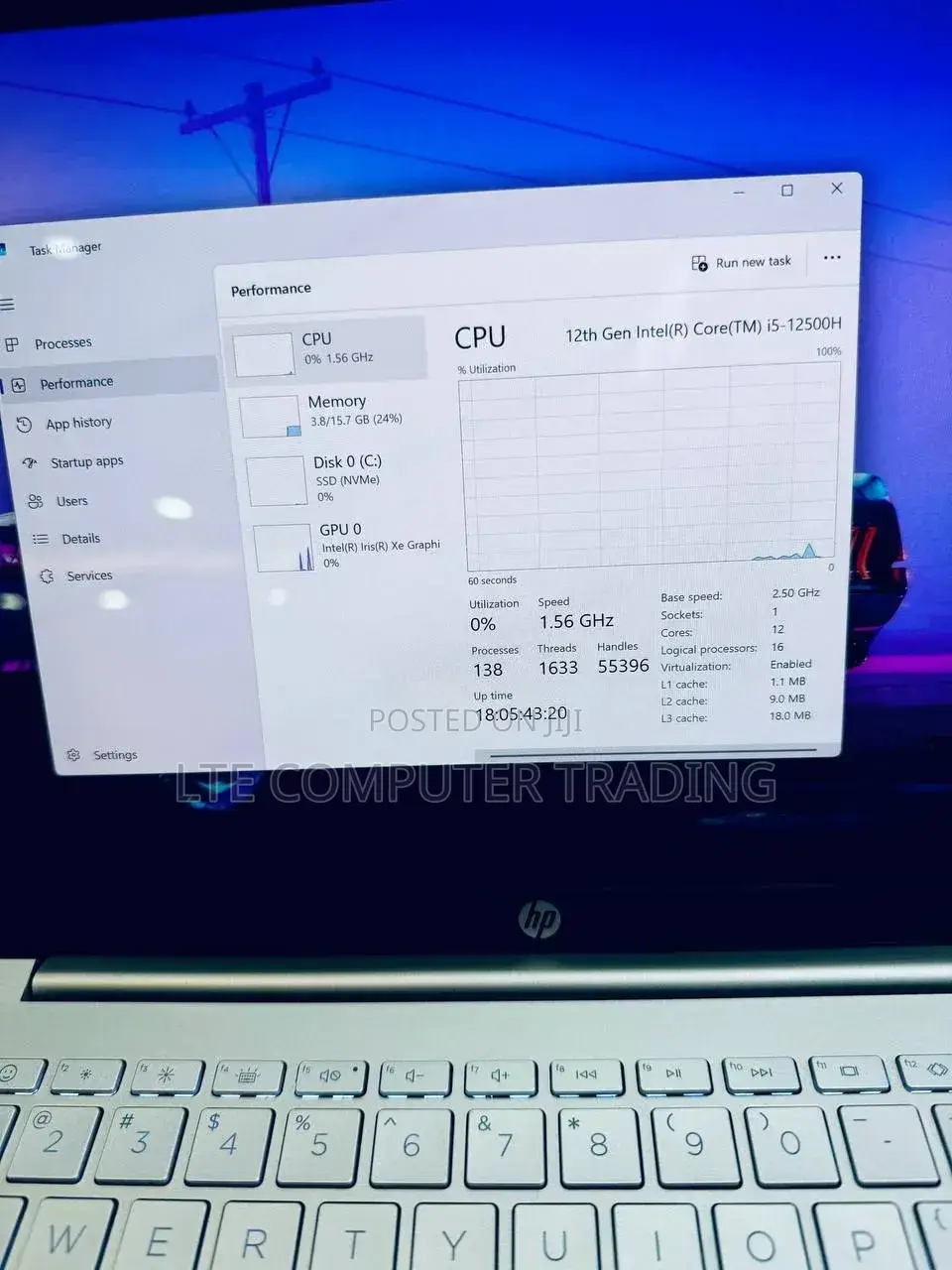 New Laptop HP Pavilion 14 16GB Intel Core i5 SSD 512GB