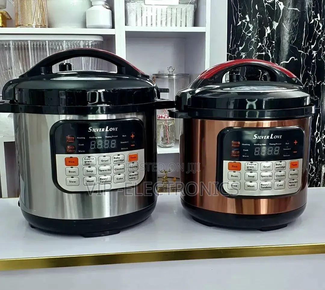 Silver Love 8l Pressure Cooker High Performance in Stainless Steel