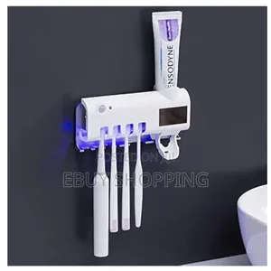 **Smart Self-cleaning Toothbrush Holder With Uv Sanitizer**
