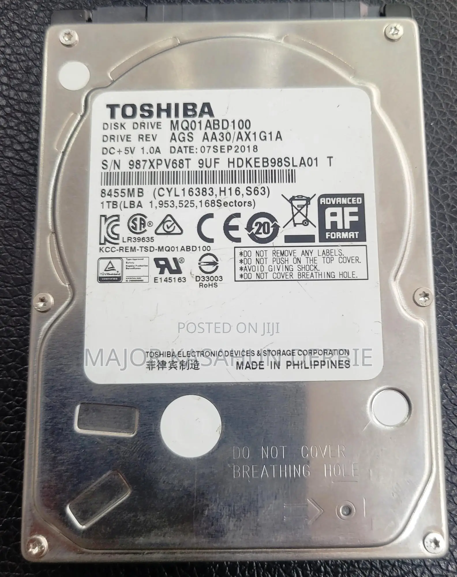 Laptop Hard Disk