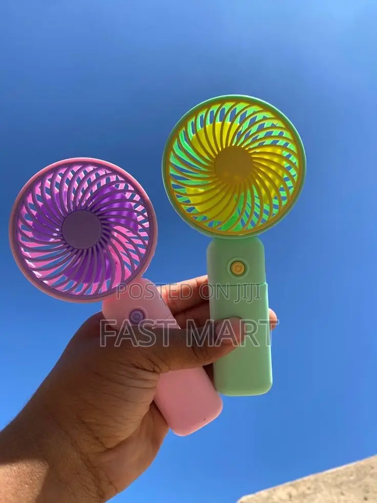 Mini Handheld Fan, Usb Rechargeable