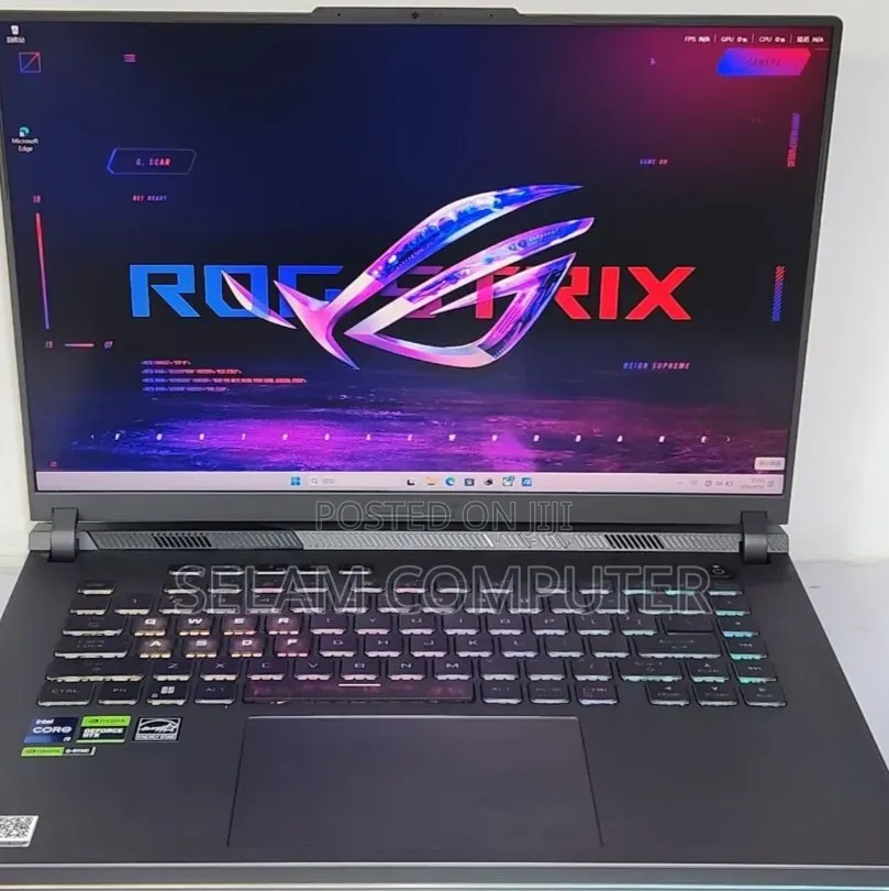 New Laptop Asus ROG Strix G16 G614 16GB Intel Core i9 SSD 512GB