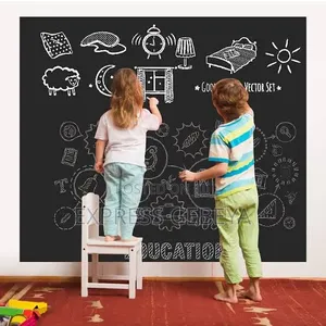 Self Adhesive Black Board Sticker የራሱ መለጠፊያ ያለው ብላክ ቦርድ