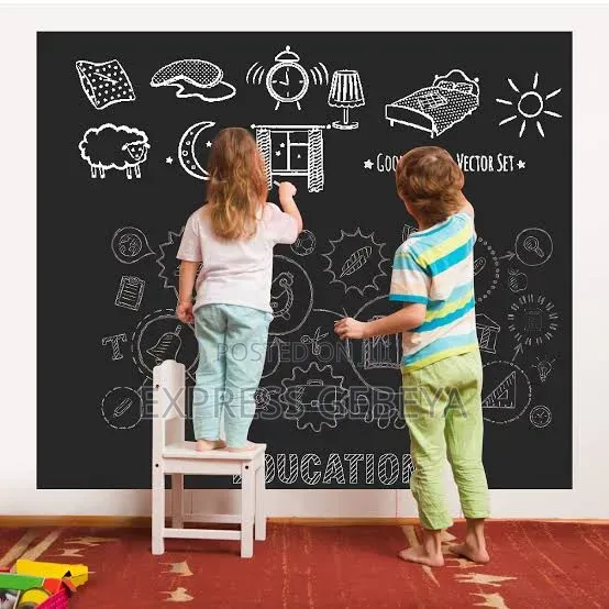 Self Adhesive Black Board Sticker የራሱ መለጠፊያ ያለው ብላክ ቦርድ