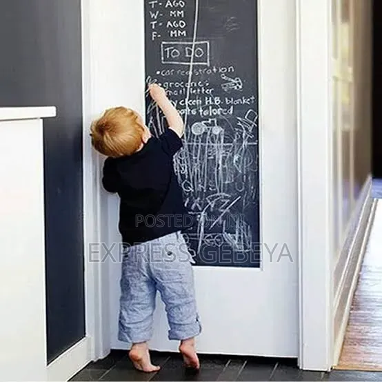 Self Adhesive Black Board Sticker የራሱ መለጠፊያ ያለው ብላክ ቦርድ