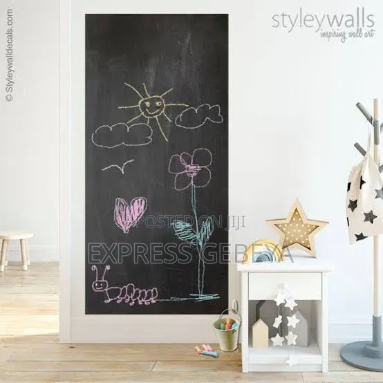 Self Adhesive Black Board Sticker የራሱ መለጠፊያ ያለው ብላክ ቦርድ