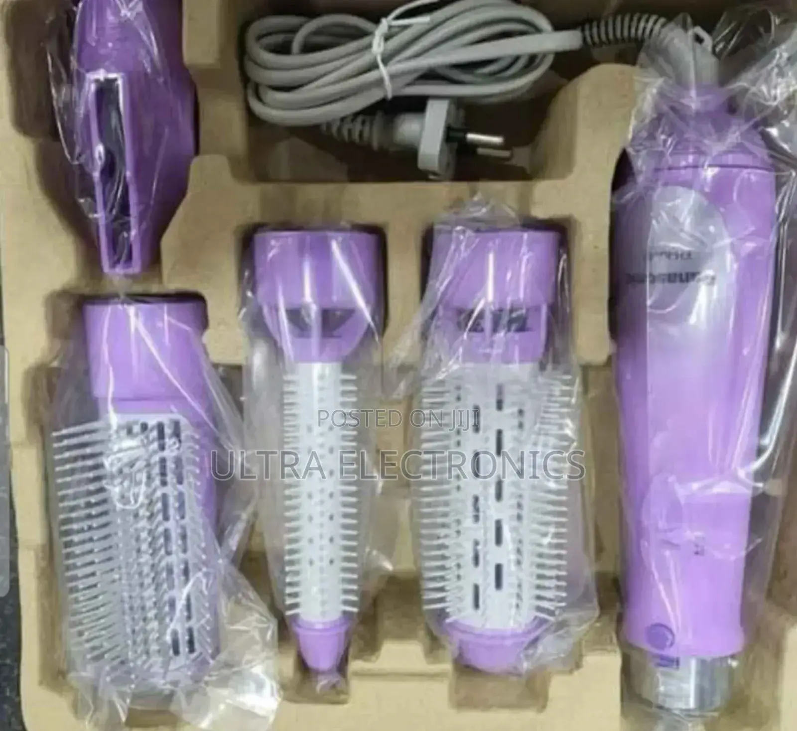 Hair Styler Panasonic Eh-Ka42-v Features a 4-in-1 Design With Multiple