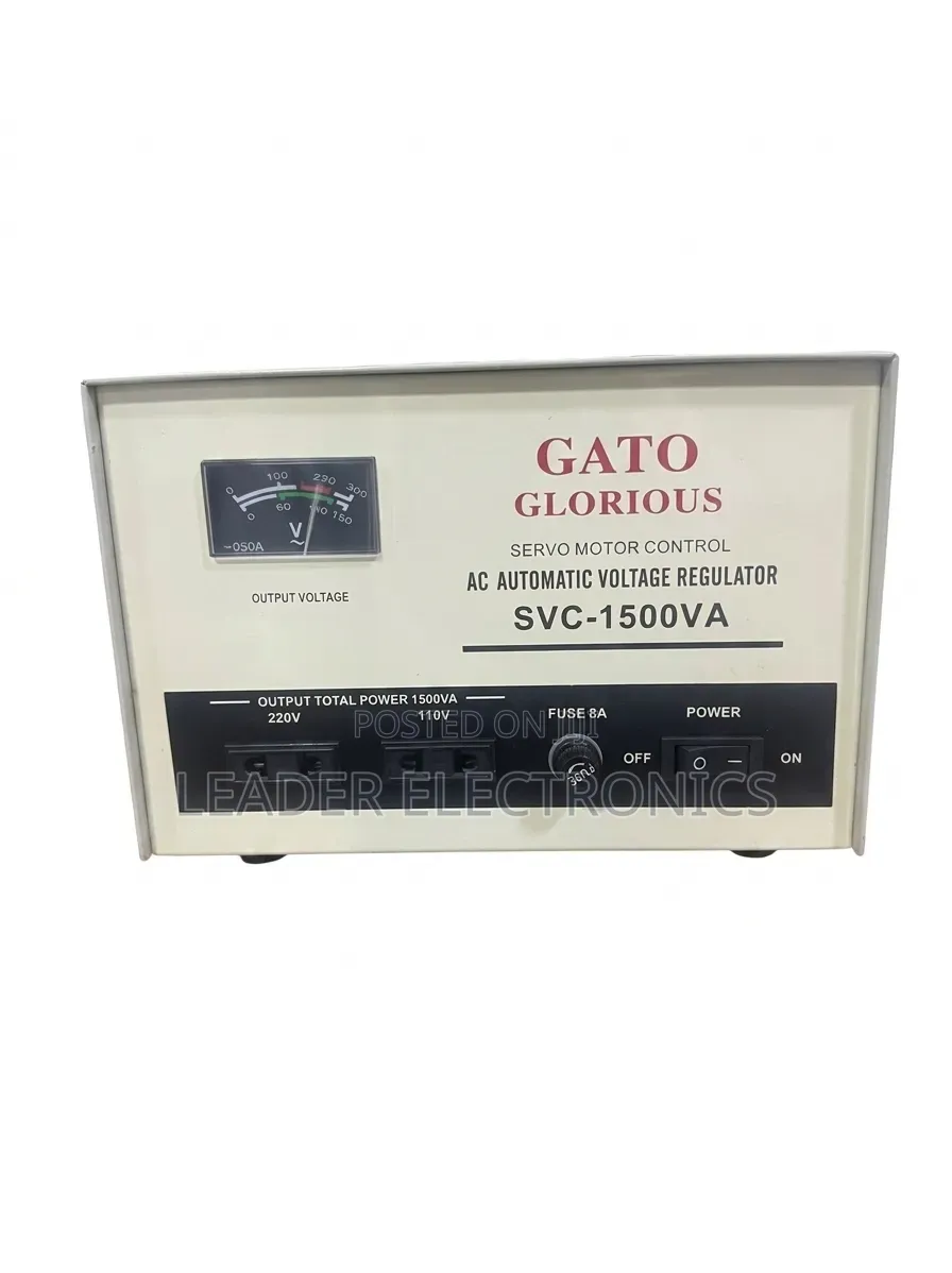 Gato Glorious Servo Motor Control Stabilizer 1500va