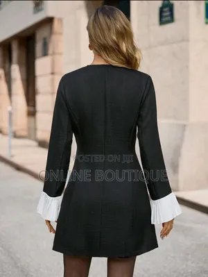Dress Sleeve Ruffle