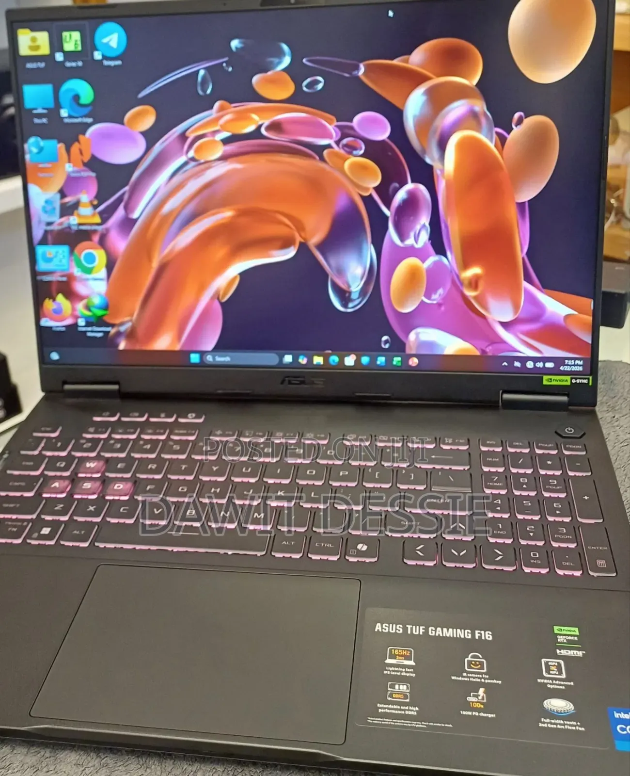 New Laptop Asus 32GB Intel Core i7 SSD 1T