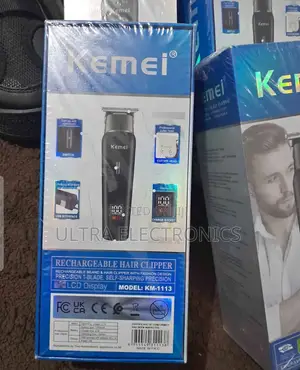 Kemei Rechargeable Beard and Hair Clipper, Specifically the Km-1113.