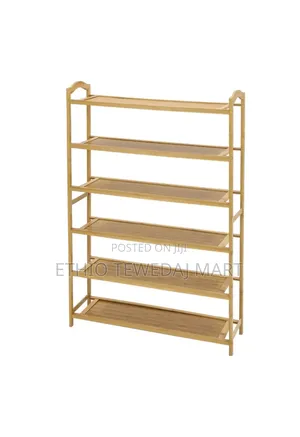 6-tier Bamboo Shoe Rack