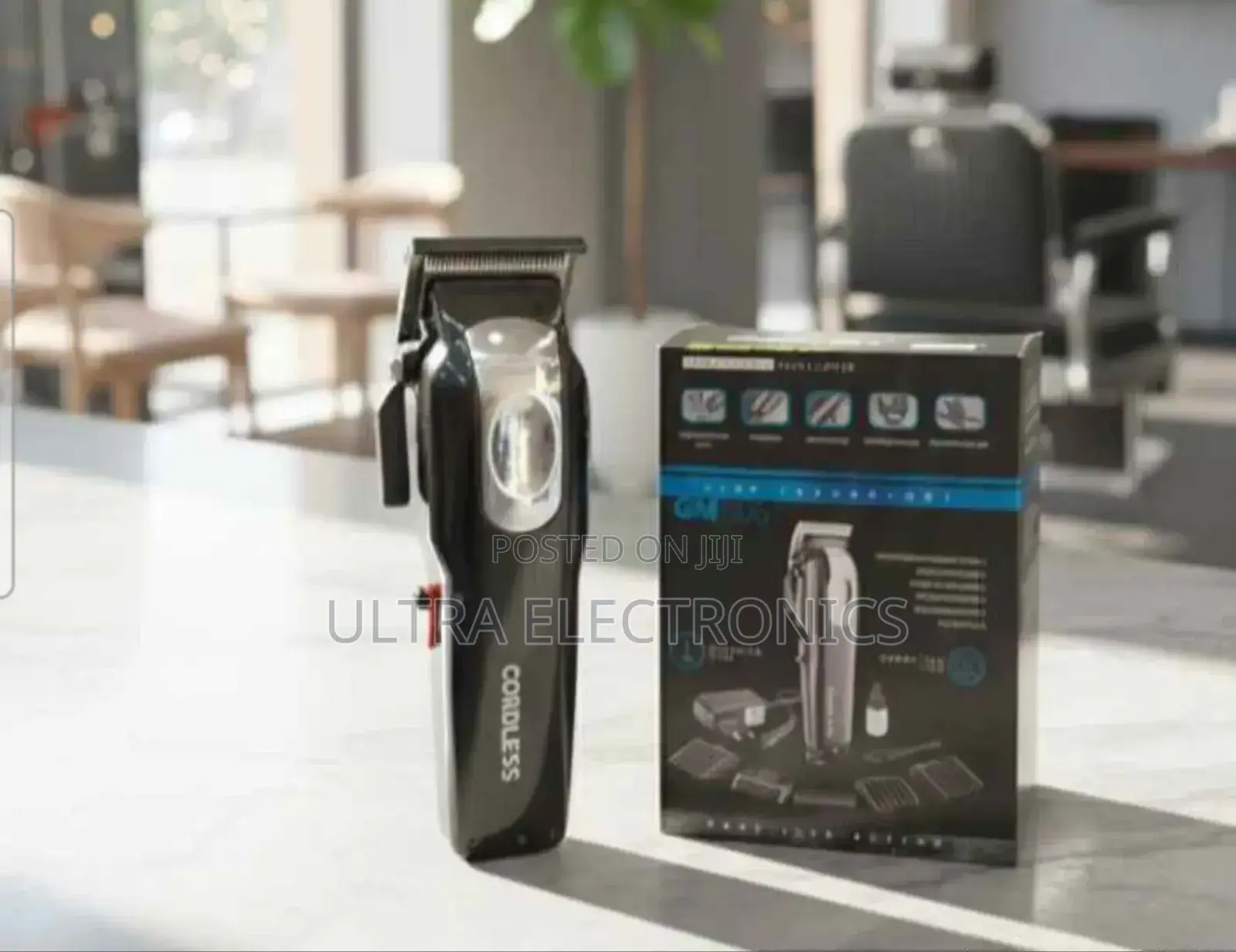 Geemy Gm-805 Professional Cordless Hair Clipper. Features: Designed
