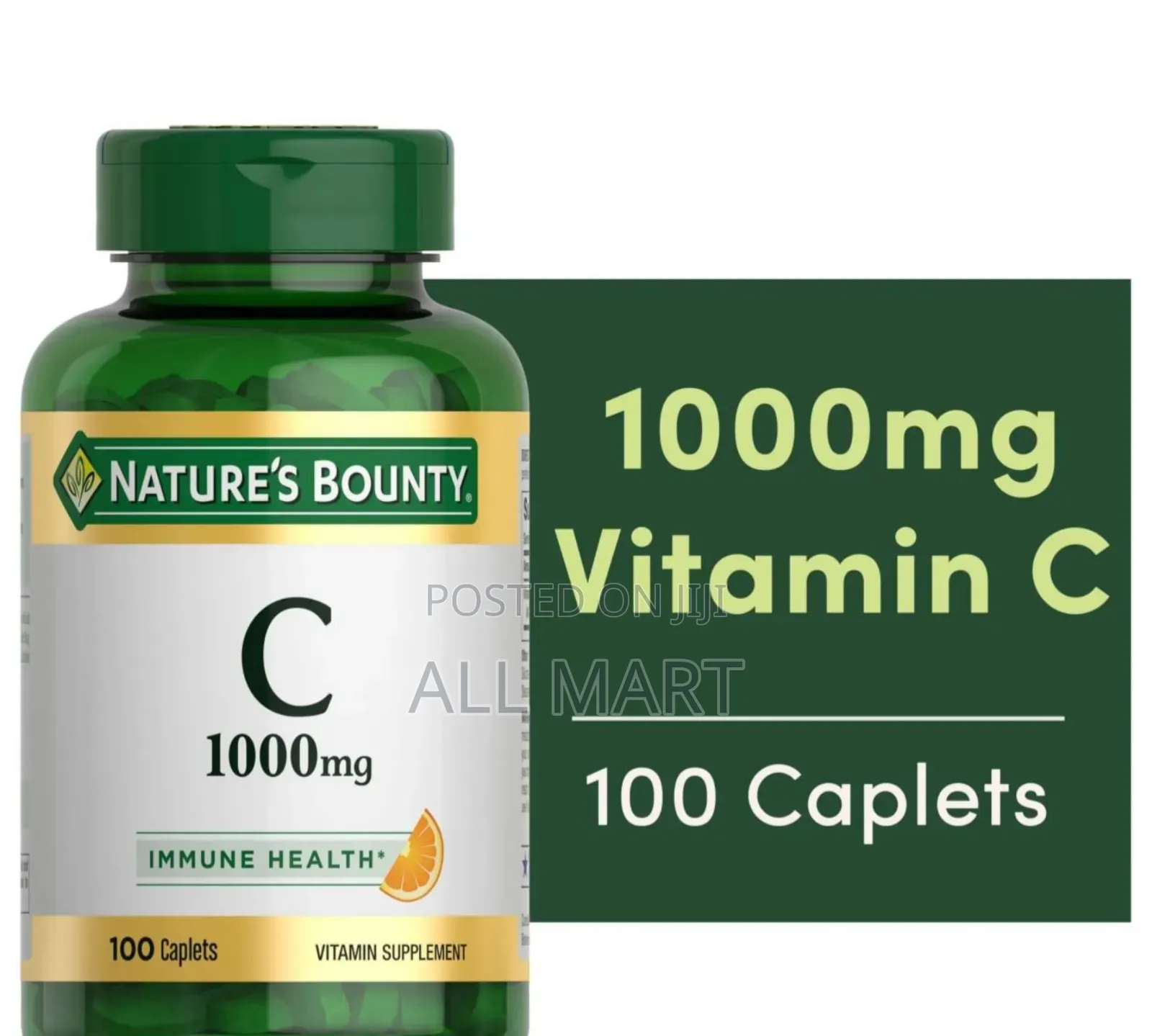 Nature's Bounty Vitamin C 1000 Mg (100 Caplets)
