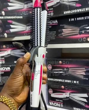 Nova 3-in-1 Professional Hair Straightener (Model NHC-2088). Key
