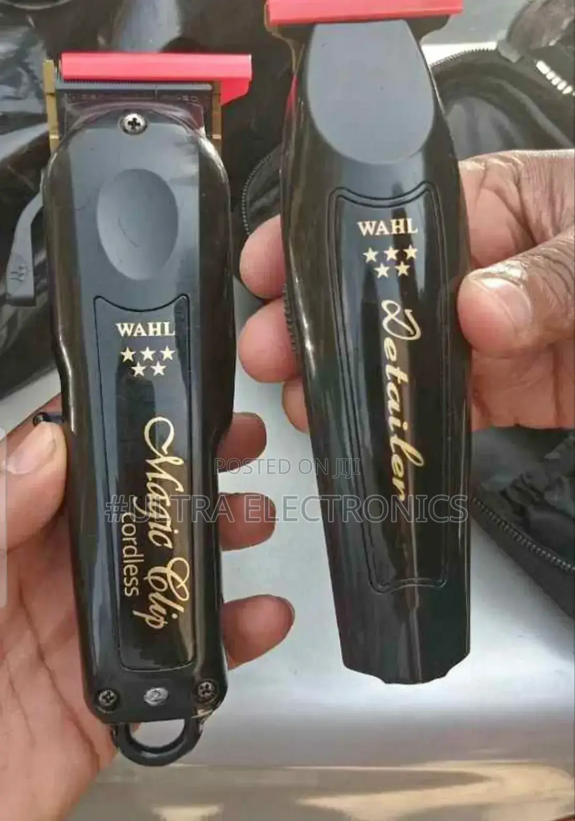 Wahl Professional 5-Star Cordless Barber Combo in Black, Featuring