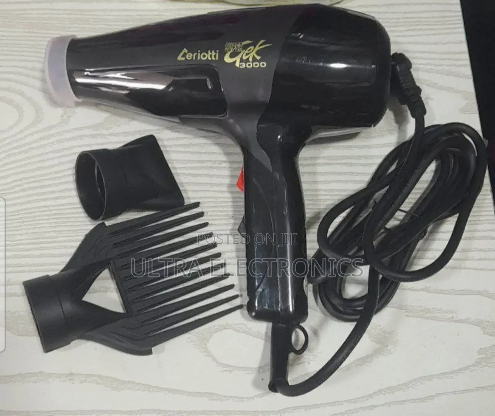 Ceriotti Super Gek 3000 Professional Hairdryer.