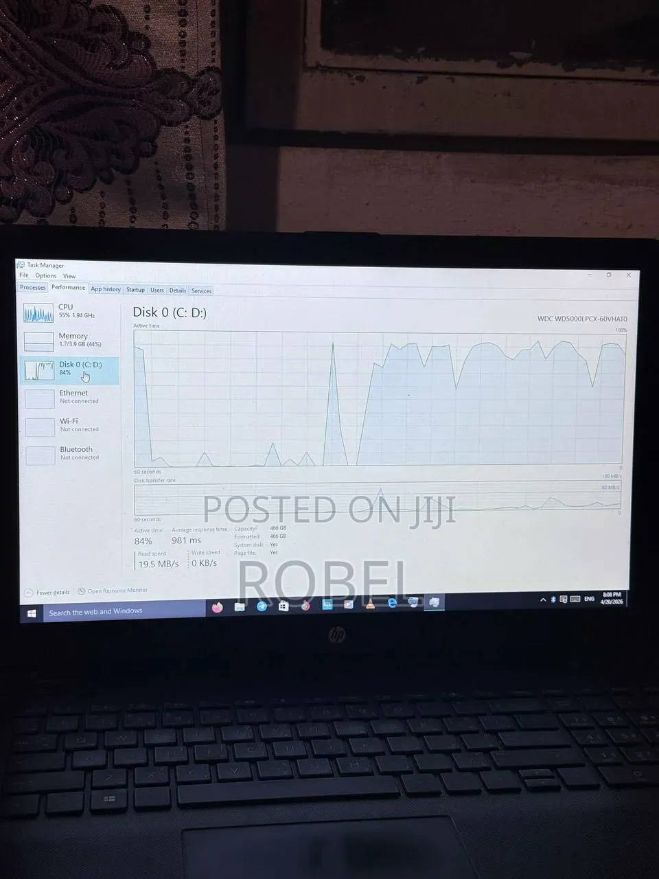 Laptop HP Stream Notebook 4GB Intel SSD 500GB