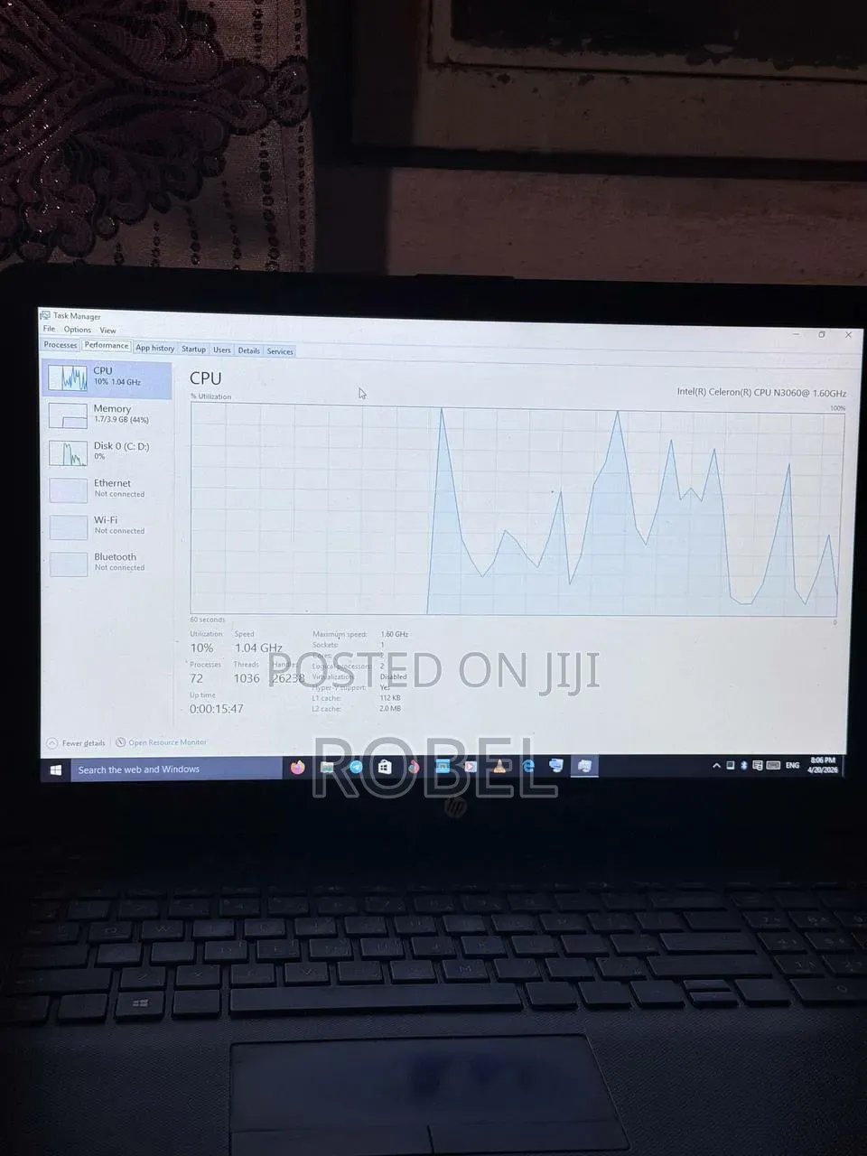 Laptop HP Stream Notebook 4GB Intel SSD 500GB
