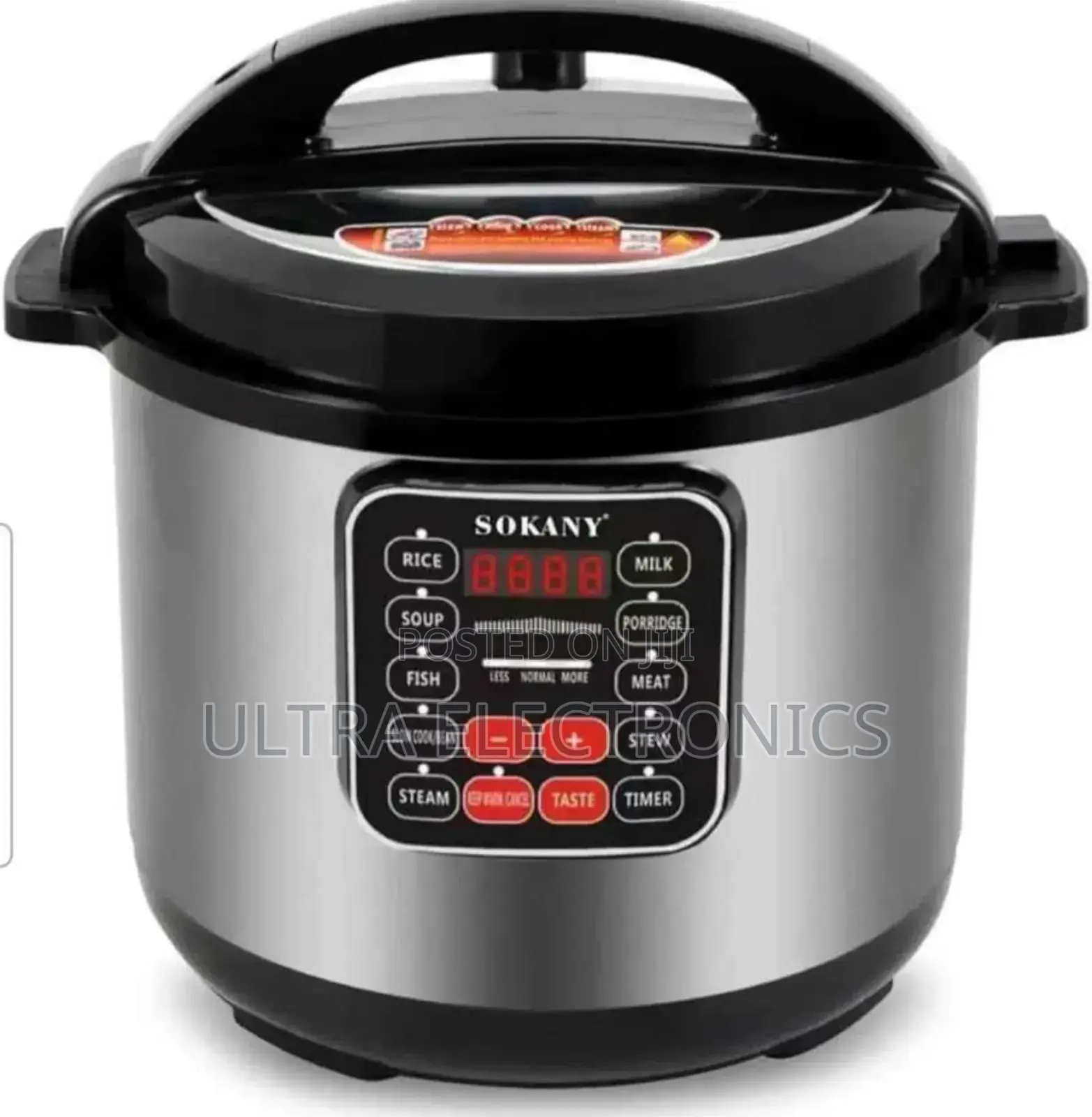 WTRTR 13 Liters Programmable Pressure Cooker. Capacity: 13 Liters.