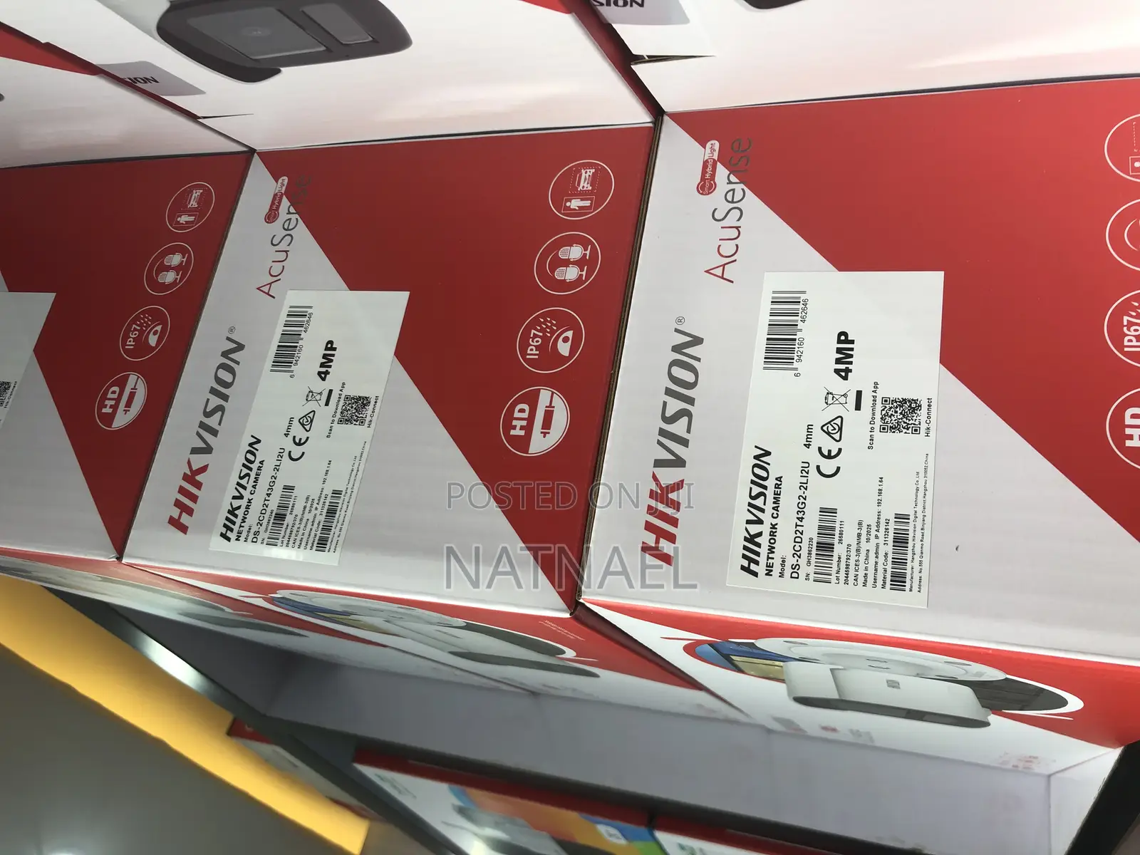 Hik Vision Acu Sense 4mp Smart Hybrid Light