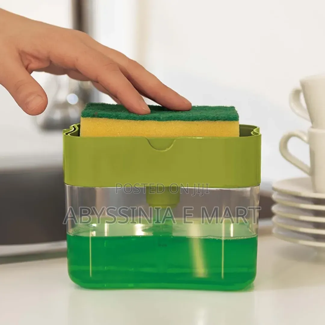 Soap Pump Dispenser With Sponge