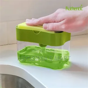 Soap Pump Dispenser With Sponge