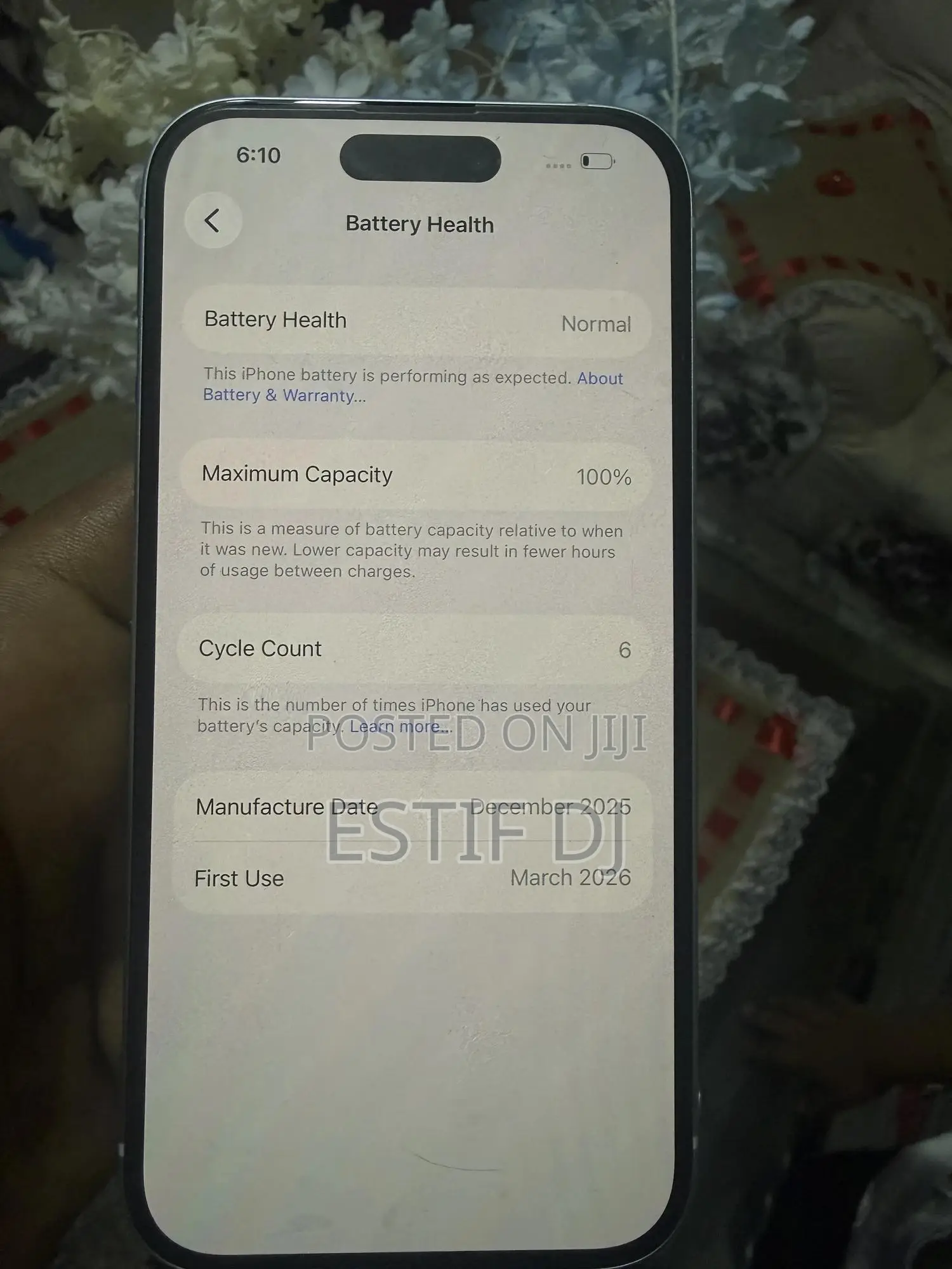 New Apple iPhone 15 128 GB White