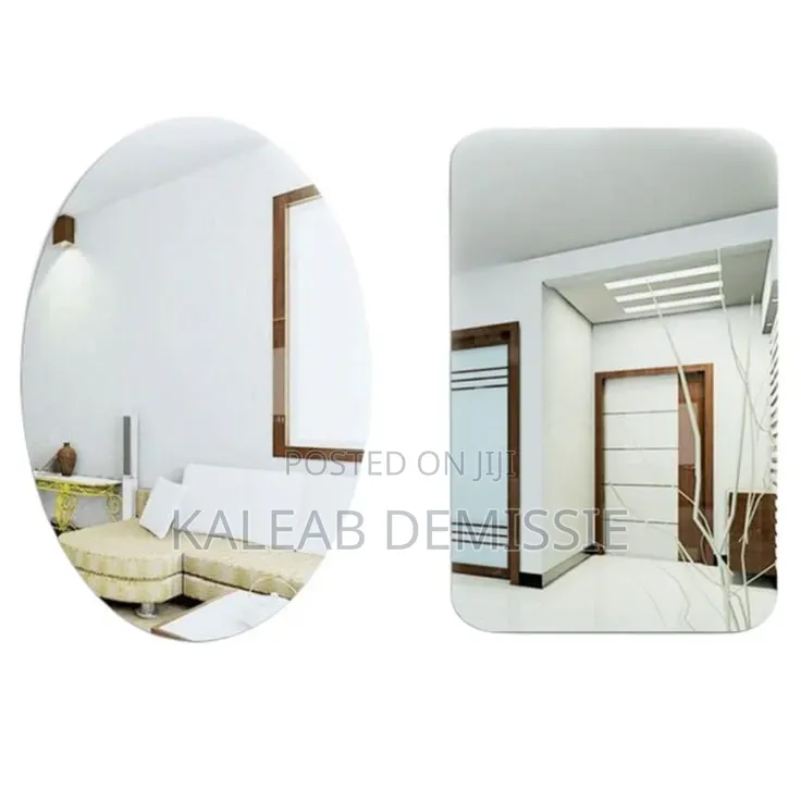 Self-adhesive Decorative Sticker Mirror(ተለጣፊ መስታወት)