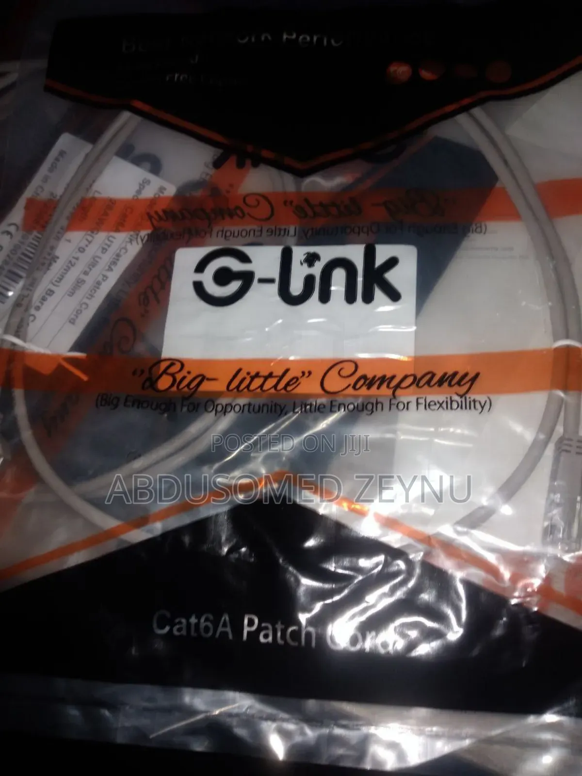 0.5m Cat 6a G-link High-speed Patch Cord