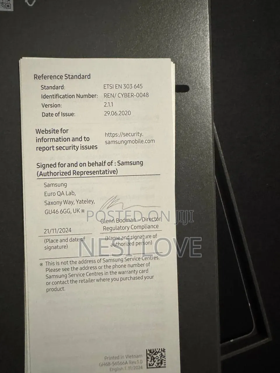 New Samsung Galaxy S25 Ultra 512 GB